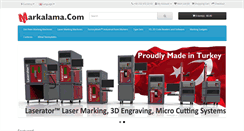 Desktop Screenshot of markalama.com